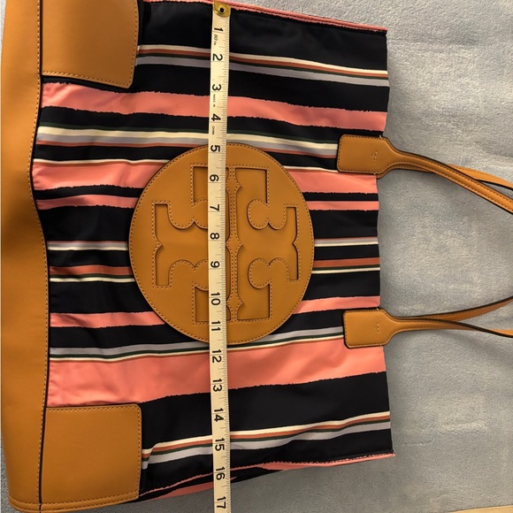 Tory Burch Ella Striped Tote - Picture 14 of 15